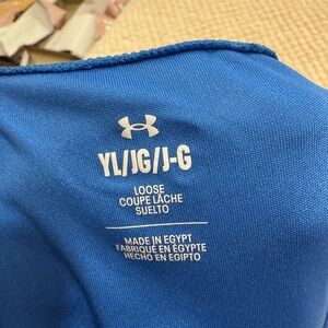 Under Armour Vibrant Blue Athletic Top